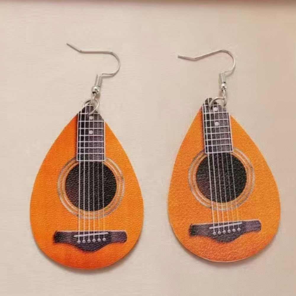 Hand crafted dangle earrings - Picture 3 of 7